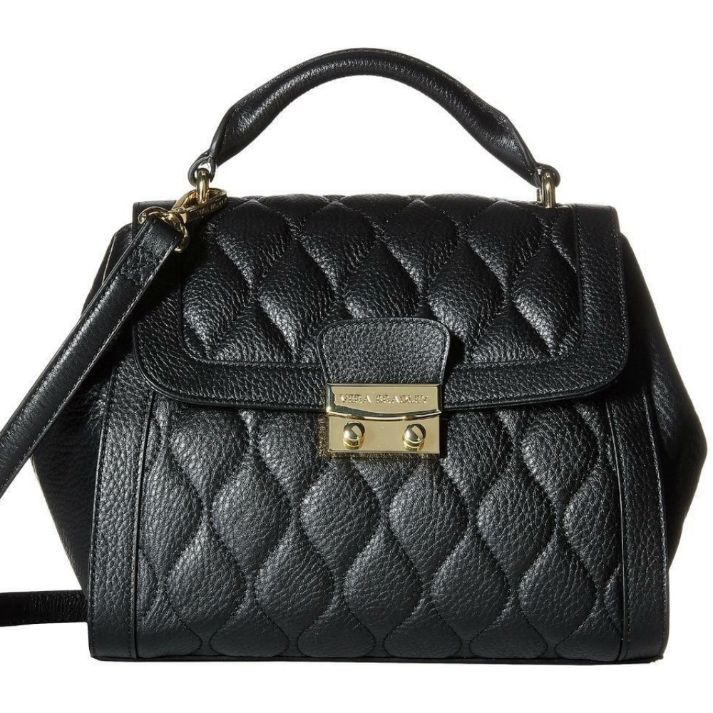 VERA BRADLEY STELLA MINI SATCHEL QUILTED LEATHER